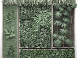 vertical gardening collection 3D मॉडल