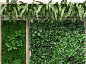 vertical gardening collection 3D मॉडल