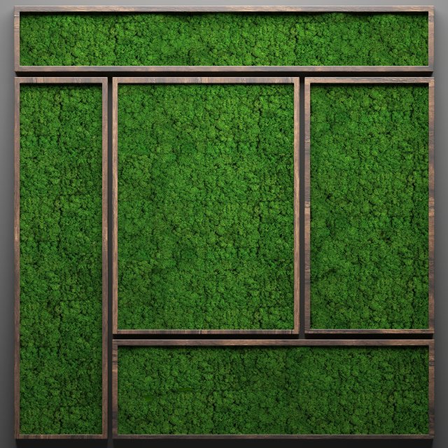 stabilized moss 3D 模型 .c4d .max .obj .3ds .fbx .stl .blend 