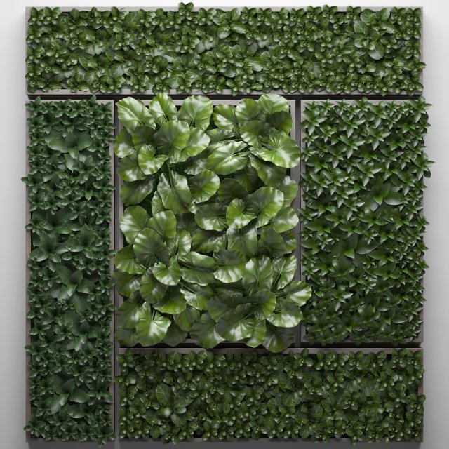 vertical gardening picture 2 3D Модель .c4d .max .obj .3ds .fbx .stl .blend 