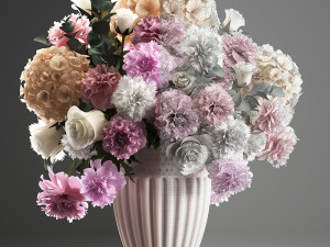 bouquet of spring flowers 3D मॉडल