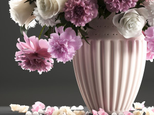 bouquet of spring flowers 3D मॉडल