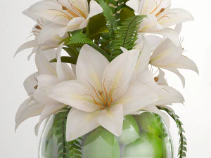 decorative bouquet of flowers 3D Model