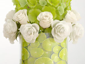 decorative bouquet of flowers 3D Model