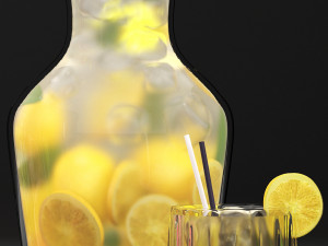 beverages collection 3D Модель
