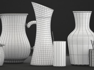 beverages collection 3D Модель