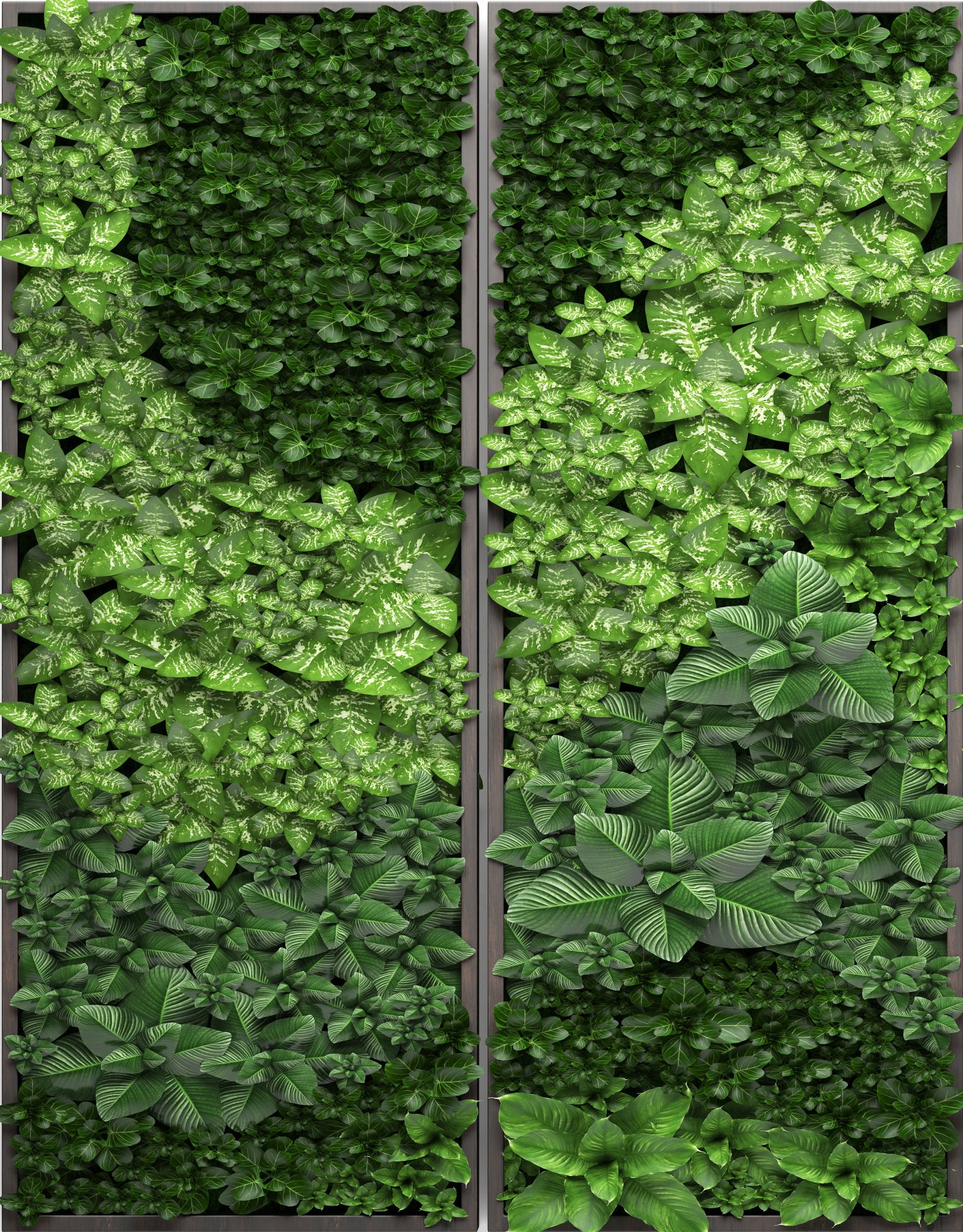 Vertical Gardening 3d Model In Grass And Ground Cover 3dexport
