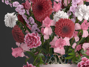 bouquet of flowers 3Dモデル