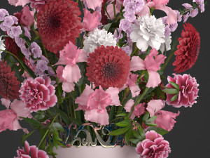bouquet of flowers 3Dモデル