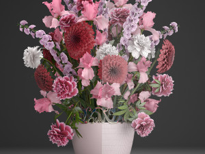 bouquet of flowers 3Dモデル