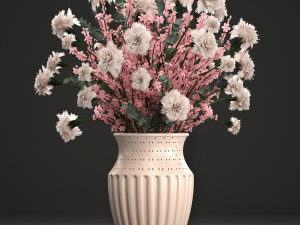 decorative bouquet of flowers 3D मॉडल