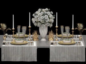 mesa de lujo Modelo 3D