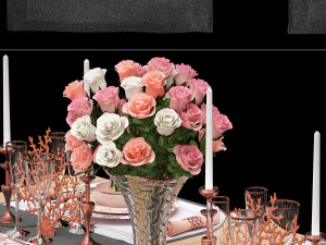 configuraci&oacute;n de la mesa Modelo 3D