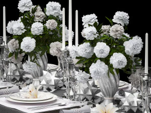 configuraci&oacute;n de la mesa Modelo 3D