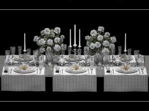 configuraci&oacute;n de la mesa Modelo 3D