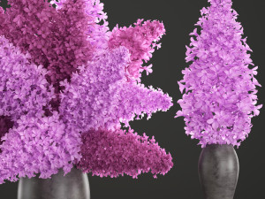 bouquet of lilac 2 3D Model