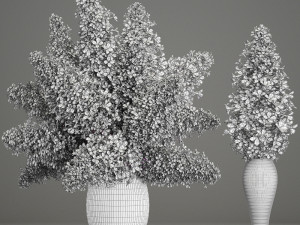 bouquet of lilac 2 3D Model