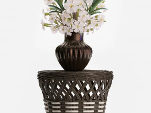 collection nerium oleander 2 3D Model