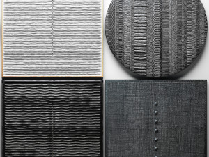 collection wood wall sculpture 3Dモデル