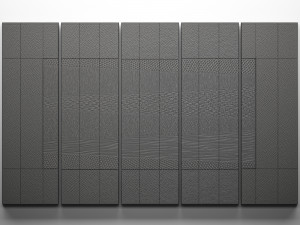 collection wood wall sculpture 3 3D Модель