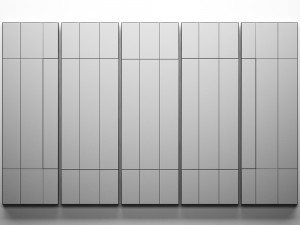 collection wood wall sculpture 3 3D Модель