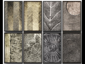 collection of paintings for walls 9 3Dモデル