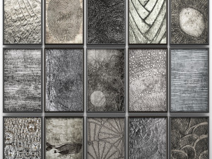 collection of paintings for walls 10 3D Модель