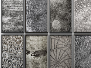 collection of paintings for walls 10 3D Модель
