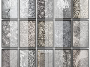 collection of paintings for walls 11 Model 3D