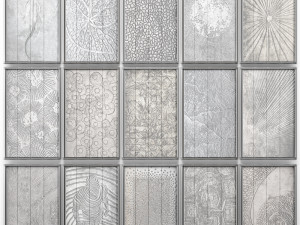 collection of paintings for walls 11 Model 3D