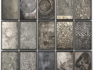 collection of paintings for walls 12 3D Модель