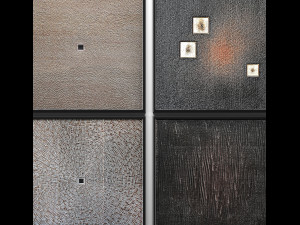 collection wood wall sculpture 2 Modelo 3D