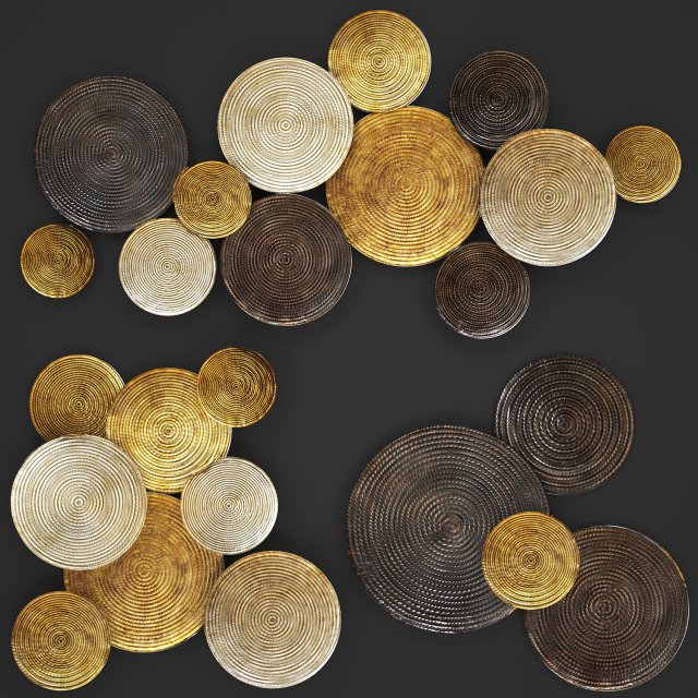 wall art decor Modelo 3D .c4d .max .obj .3ds .fbx .stl .blend 