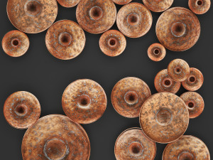 disc wall decor by world menagerie Modelo 3D