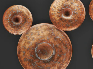 disc wall decor by world menagerie 3D Model