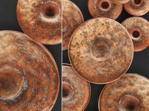 disc wall decor by world menagerie 3Dモデル