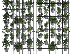 plants collection vertical gardening 25 3D 모델