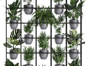 plants collection vertical gardening 25 3D Model
