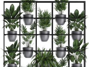 plants collection vertical gardening 25 3D Model