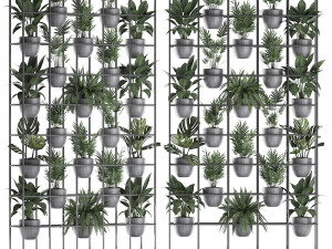 plants collection vertical gardening 25 3D 모델