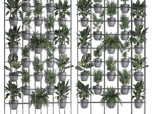 plants collection vertical gardening 25 3D Model