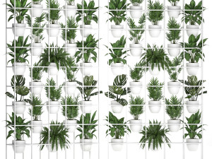 plants collection vertical gardening 26 3D Model