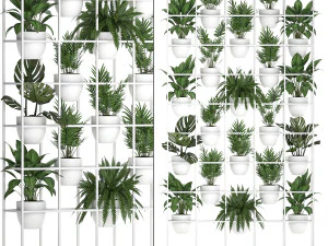 plants collection vertical gardening 26 3D Model