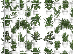 plants collection vertical gardening 26 3D Модель
