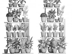 plants collection vertical gardening 28 3Dモデル