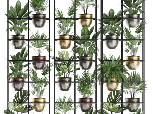plants collection vertical gardening 27 3D 模型