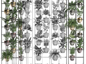 plants collection vertical gardening 27 3D 模型