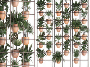 plants collection vertical gardening 30 3D Model