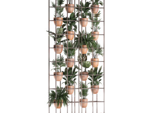 plants collection vertical gardening 30 Modello 3D