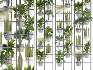 plants collection vertical gardening 31 3D Model